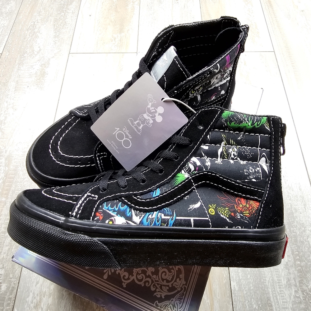 Vans X Disney 100 SK8-Hi Zip Villains